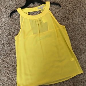 Silk blouse with open back